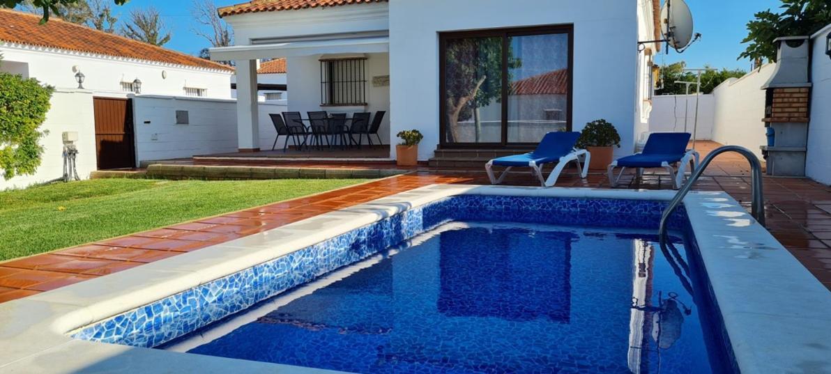 קוניל דה לה פרונטרה Chalet Las Adelfas Chaparrillo מראה חיצוני תמונה